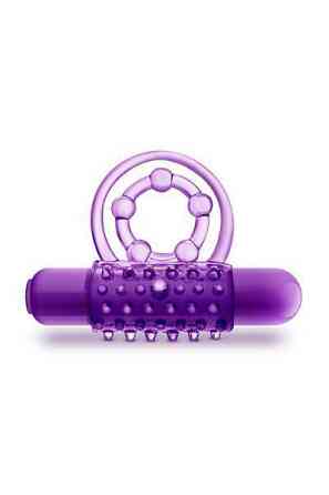 Эрекционное виброкольцо Blush PLAY WITH ME Purple Sex Aura Киев