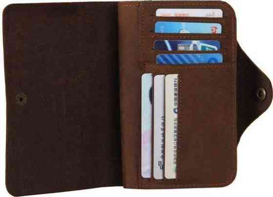 Кошелек мужской Vintage 14484 Коричневый Киев