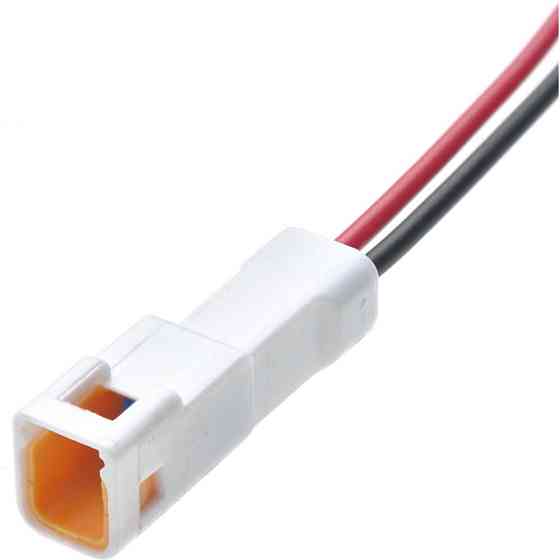 Разъем коннектор с проводом, 2-кон., Повторитель Поворотов На Зеркалах, 02T-JWPF-VSLE-S, JST Lexus, Toyota Киев