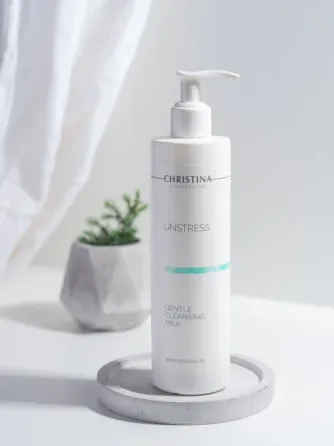 Ніжне очищувальне молочко Christina Unstress Gentle Cleansing Milk 300 мл Дніпро