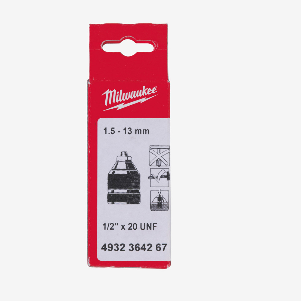 Патрон безключовий MILWAUKEE 1,5-13 1/2"х20 Одеса - фото 2