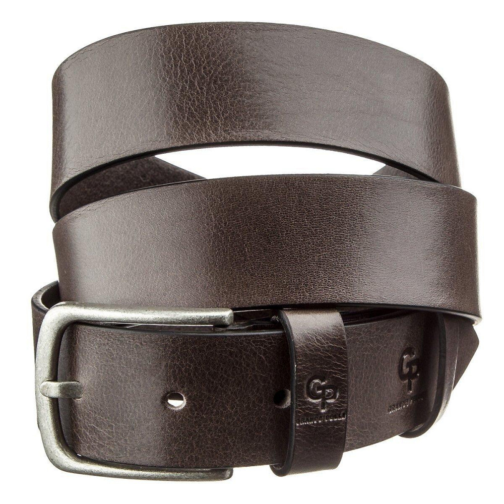 Ремень мужской с круглой пряжкой Grande Pelle 11271 Капучино Киев - изображение 1