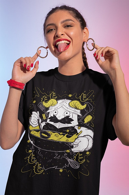 Футболка для мальчика аниме Аниме Винтаге Лаиос Тоуден оверсайз (рост от 165 до 180 ) Черний AnimeJ0223m Днепр - изображение 1