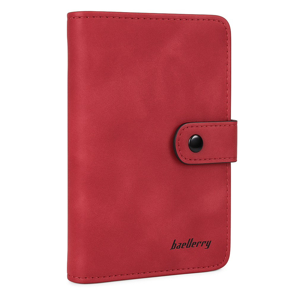 Плоский кошелек для карт и купюр Baellerry JC224, Женский кошелек для карт и денег KG-75 Львов - изображение 9