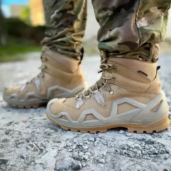 Черевики тактичні Single Swords на мембрані GoreTex койот 43 Запоріжжя