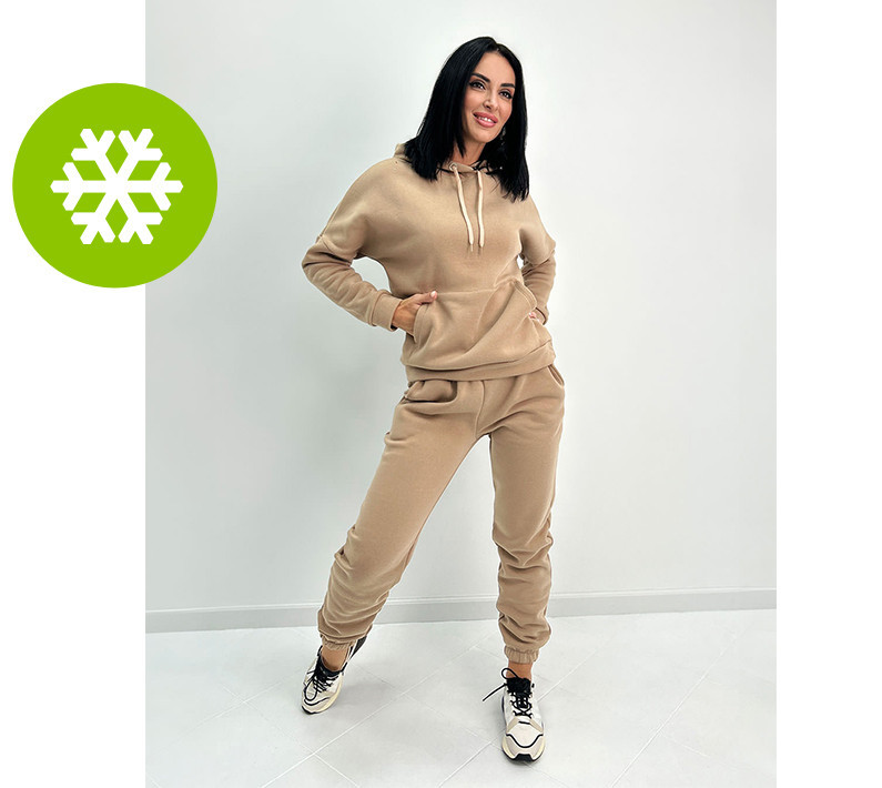 Жіночий утеплений костюм спортивний "WhyNot" оптом I Норма і батал Київ - фото 1