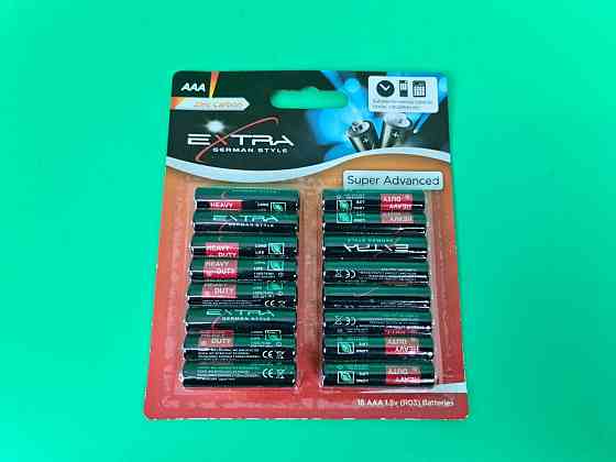 Елемент живлення Батарейка Extra German Style (ААА R3) сольові (Б-16) (16 шт) Харків