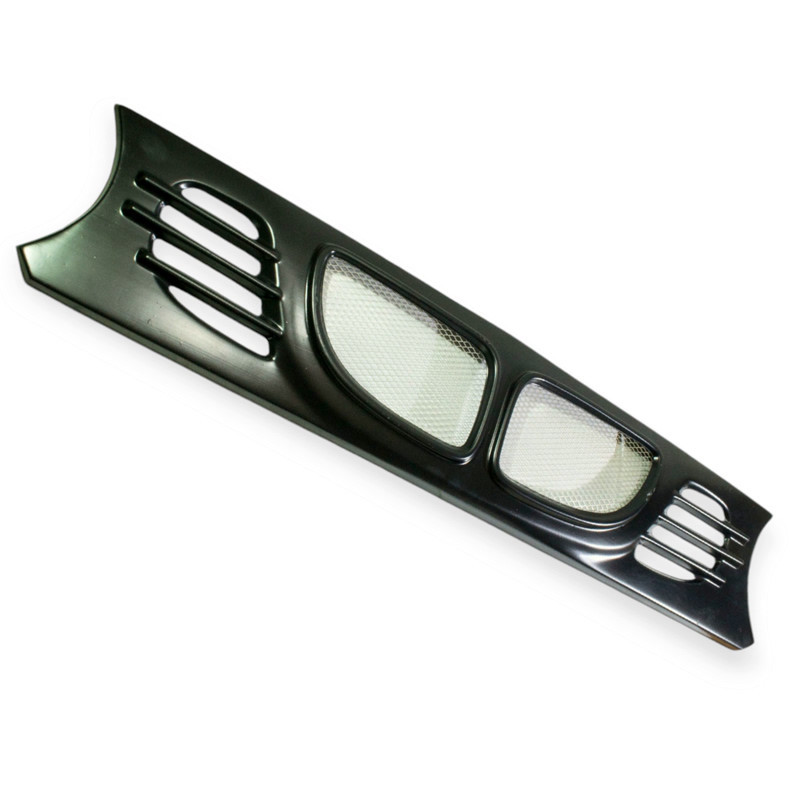 Решітка 2101 чорна з сіткою, (котяча) тюнінг гладка радіатора Мукачево - фото 1