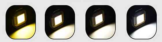 Ліхтар для кемпінгу PL-411 COB, білий, червоний, жовтий, type-c, індикатор Дніпро