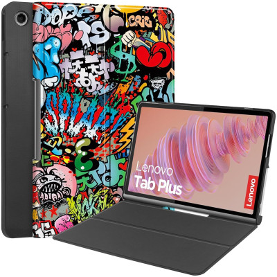 Чохол до планшета BeCover Smart Case Lenovo Tab Plus 11.5&quot; Graffiti (711845) Вінниця - фото 1