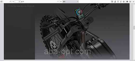 Электромотоцикл для бездорожья COSWHEEL R19 6000W-72V-40Ah 18650 Li-ion шины 19«/19» купить дешево Одесса