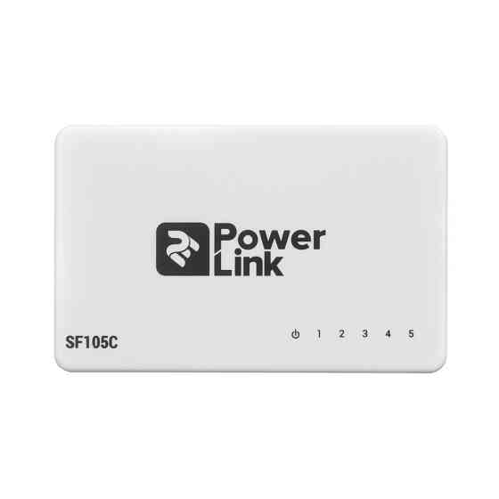 Мережевий комутатор на 5 портів 10/100 Мбіт/с 2E PowerLink SF105C некерований Київ