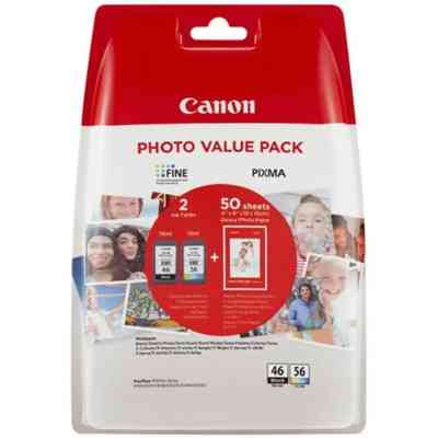 Картридж Canon PG-46 + CL-56 + Paper (Value Pack) carton box (9059B006) Винница