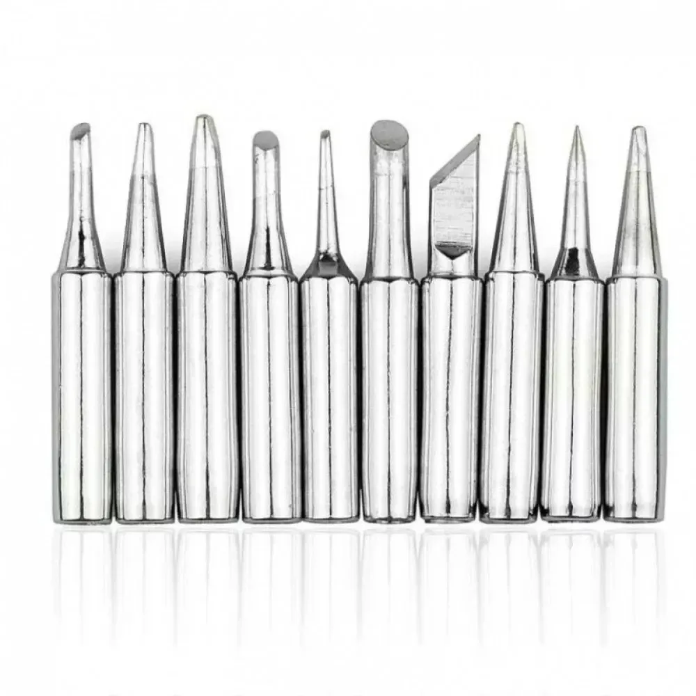 Набор жал к паяльнику HandsKit 900M-T, 10 шт. (I, B, K, 3.5K, 1.5K, 0.8D, 3.2D, 1C, 2C, 3C, 4C) Полтава - изображение 1