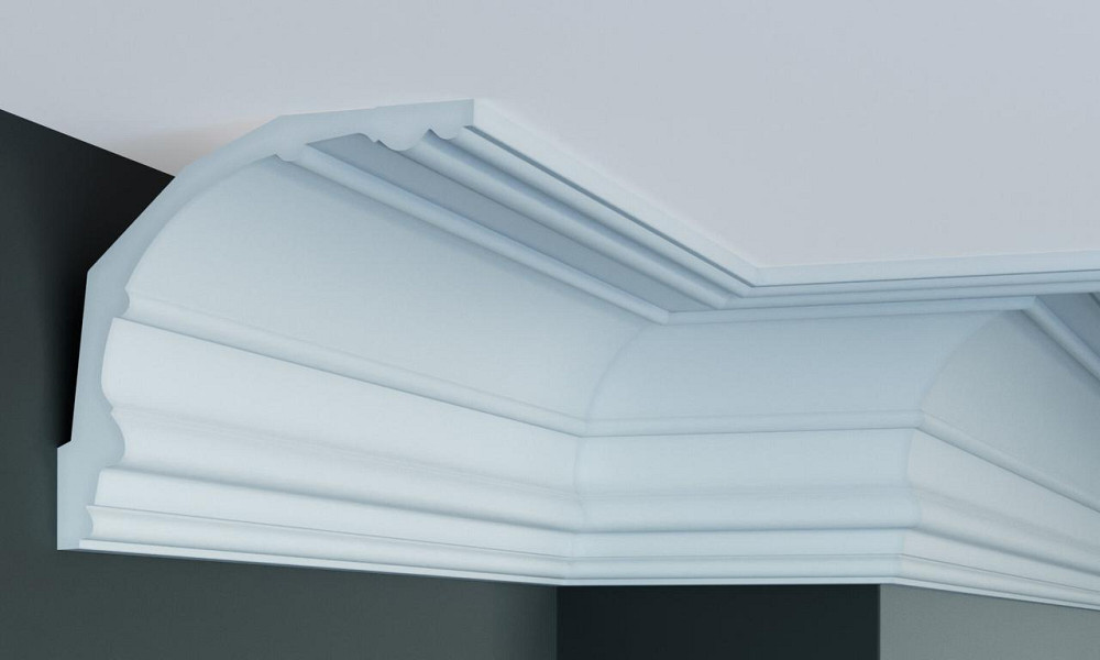 Карниз полиуретановый гладкий Gaudi Decor P 149 Днепр - изображение 1