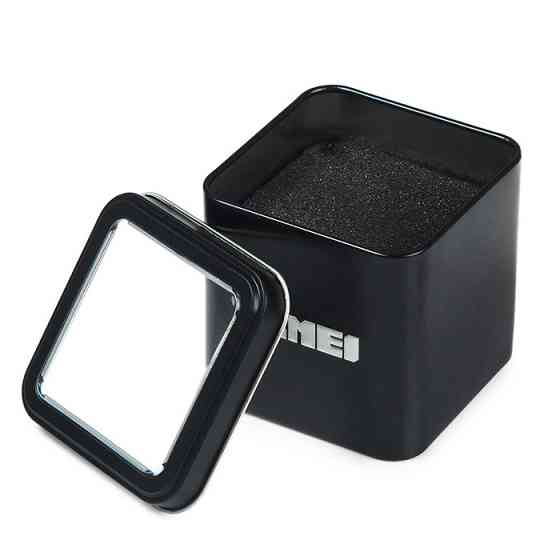 Мужские часы Skmei 1260 оригинальные silver black Винница