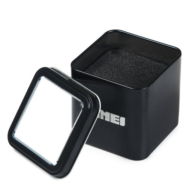 Мужские часы Skmei 1260 оригинальные silver black Винница - изображение 5
