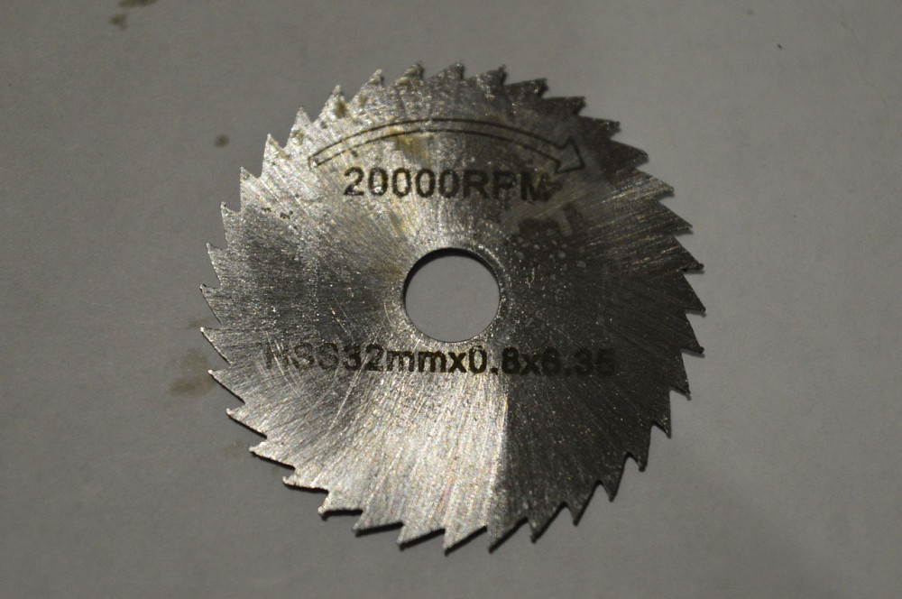 Круг отрезной (по дереву) для дремеля Ø32x0,8х6,35 Полтава - изображение 1