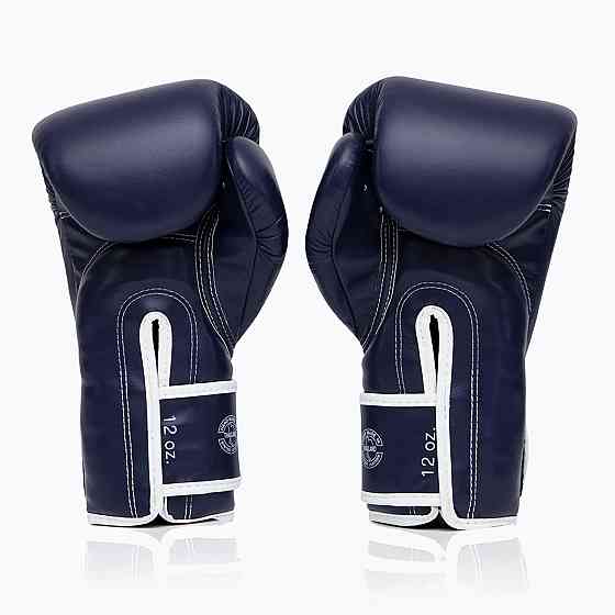 Боксерські рукавиці Fairtex BGV14 Blue 12 унцій (бинти в комплекті) Каменское