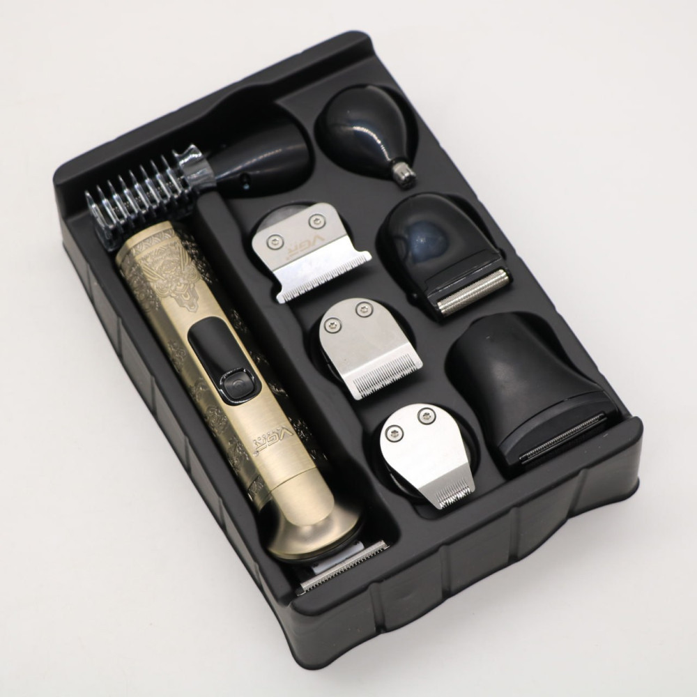 Аккумуляторная машинка для стрижки 8в1,с LED дисплеем,VGR V 110 SBR Киев - изображение 8