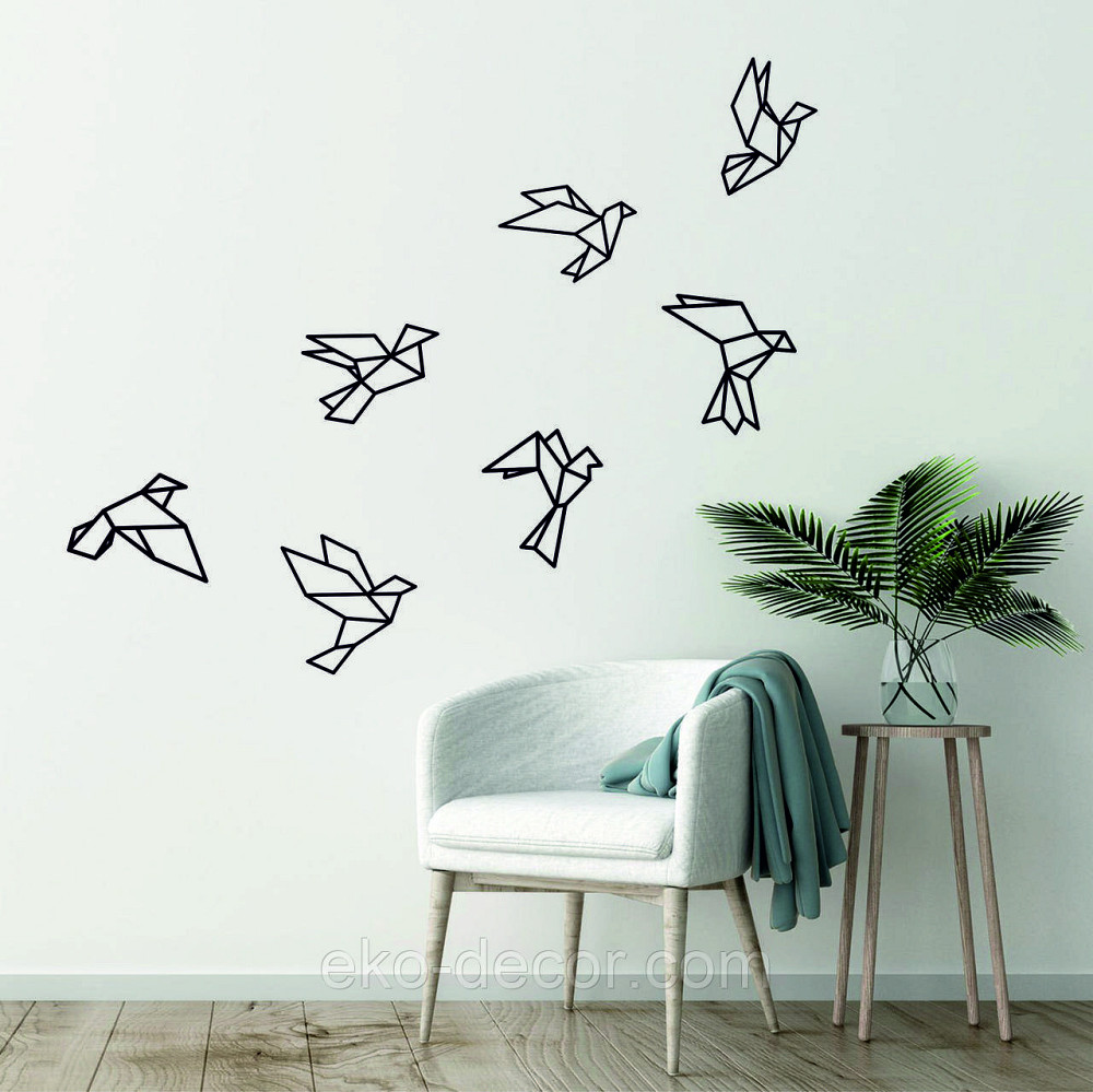 Декоративне настінне Панно «Пташки» Декор на стіну Київ - фото 1