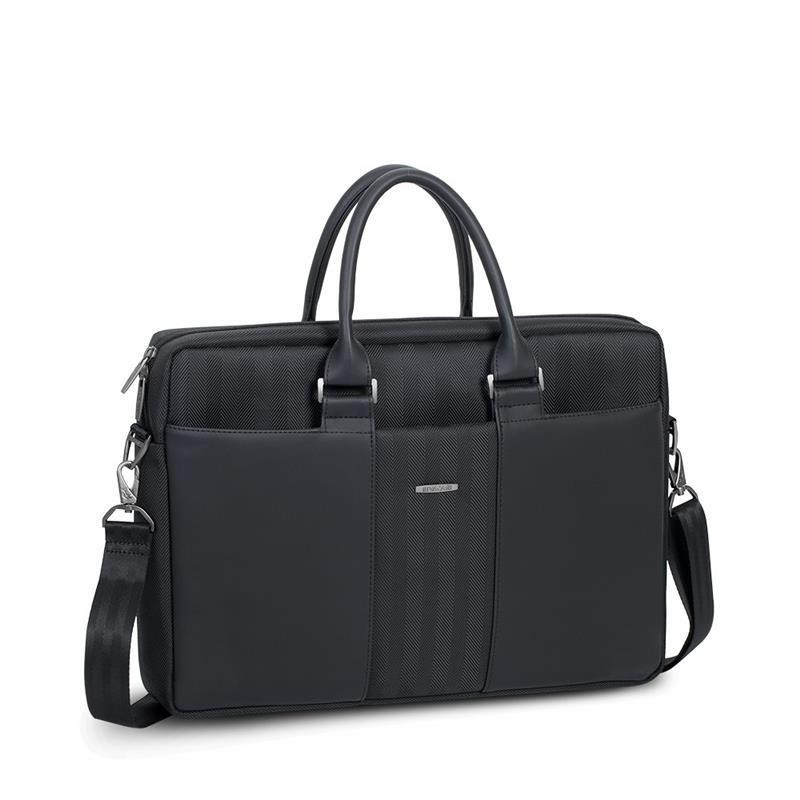 Сумка для ноутбука Rivasase 8135 15.6" Black ( Чорний ) Харків - фото 15