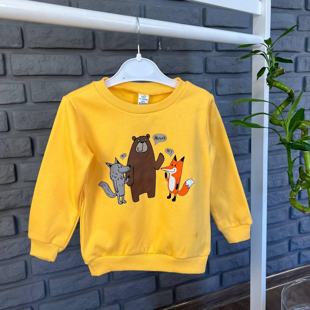 Дитяча кофта LC Waikiki Жовта 12-18 міс (80-86 см) Київ - фото 1