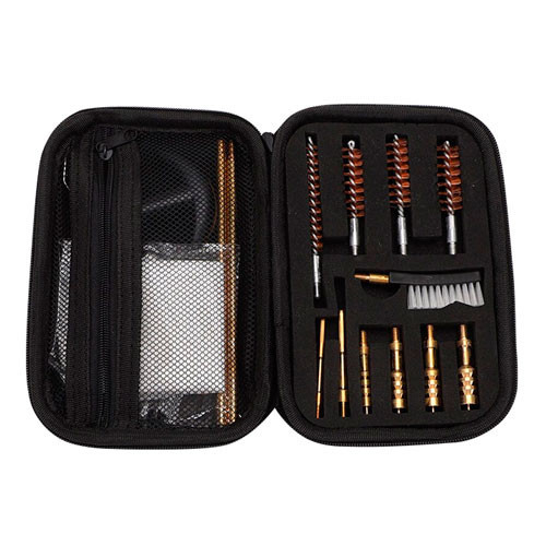 Универсальный набор для чистки оружия в текстильном чехле — шомпол, ершики, щётка, патчи, аксессуары Киев - изображение 2