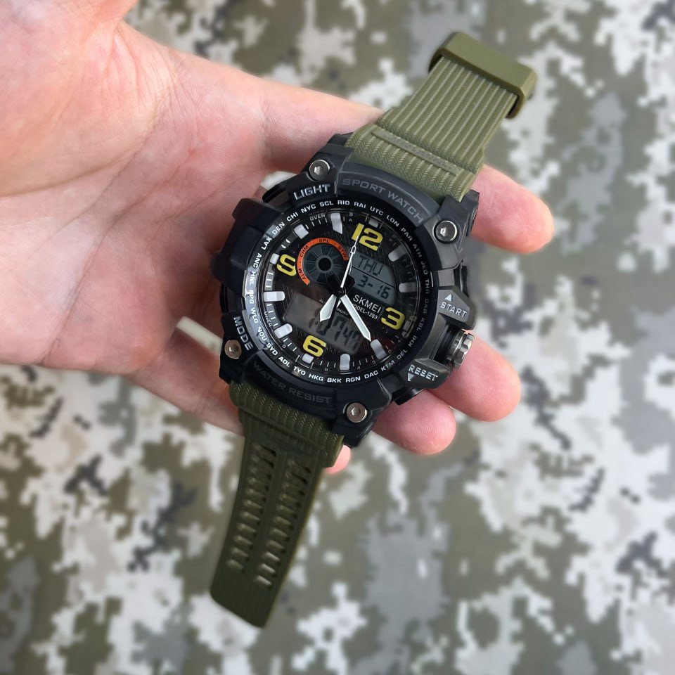 Skmei 1283 Black-Military Wristband. Київ - фото 3