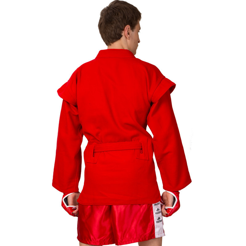 Кимоно для самбо MA-3209 (рост 140-200см) Вишнёвое - изображение 1