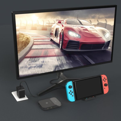 Порт-репликатор J5create Dock-Station Nintendo Switch (HDMI/PD/USB-A/USB-C/LAN) (JCD620-N) Винница - изображение 9