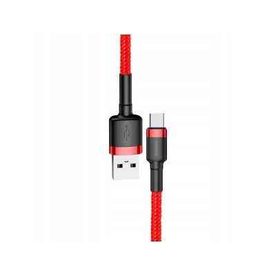 Дата кабель USB 2.0 AM to Type-C 1.0m Cafule 3A red+red Baseus (CATKLF-B09) Винница