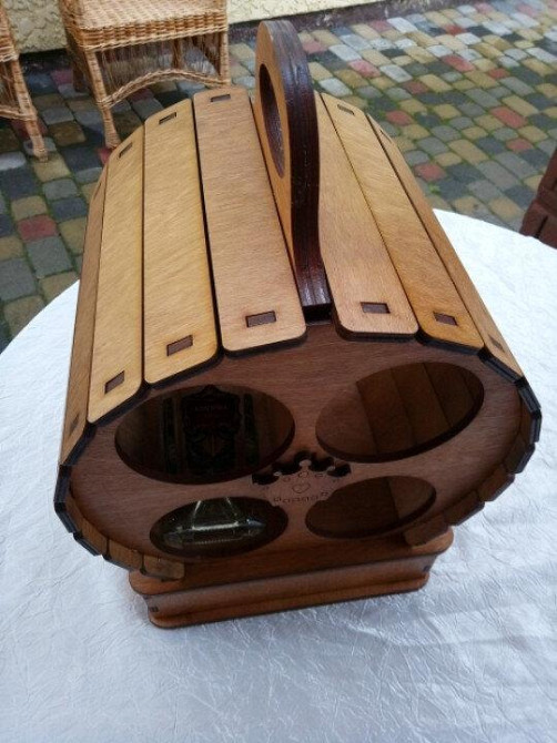 Міні бар «Бочка» із чарками В-017 Київ - фото 5