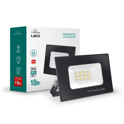 Прожектор TITANUM LED 10W 6000K TLF106 220V (TLF106) Вінниця - фото 2