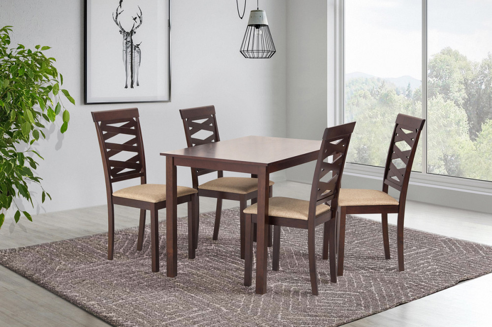 Комплект Бруклін (1+4) Тем.горіх DARK WALNUT Киев - изображение 4