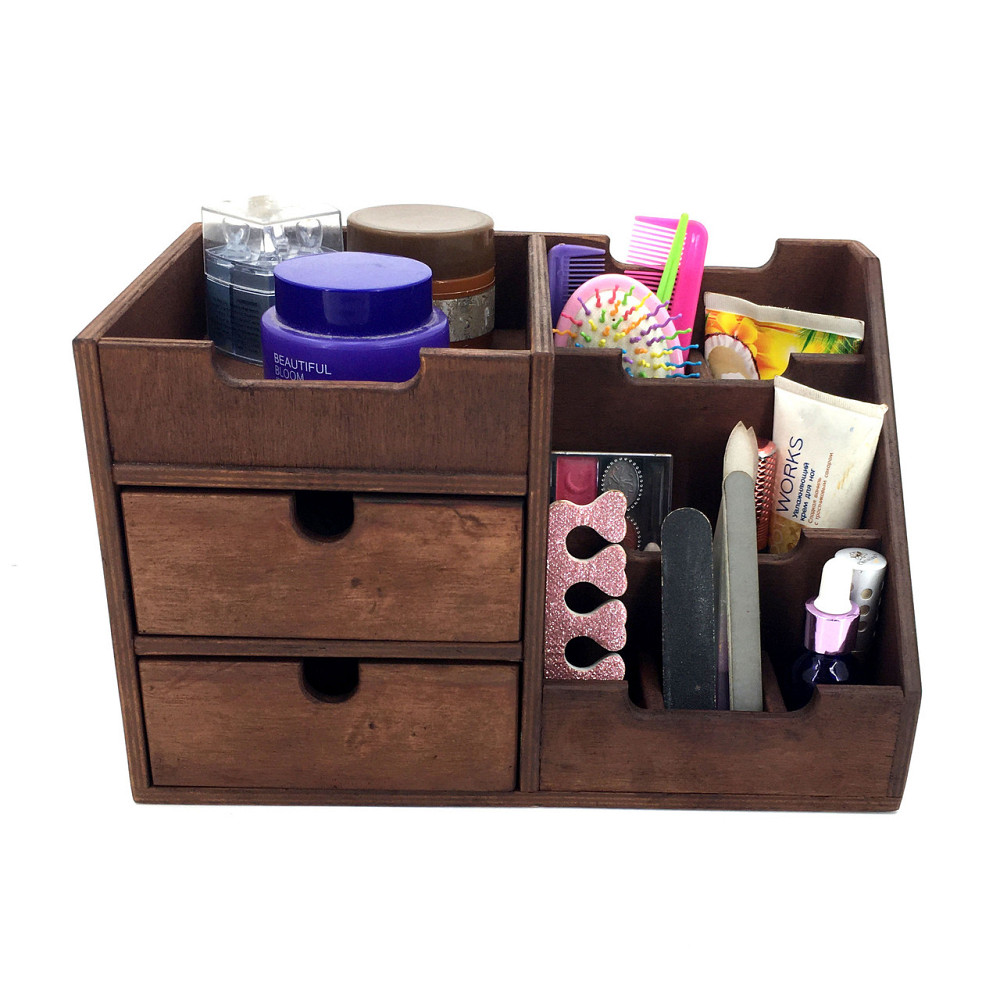 Органайзер для косметики "Сивалі" капучино Миколаїв - фото 1