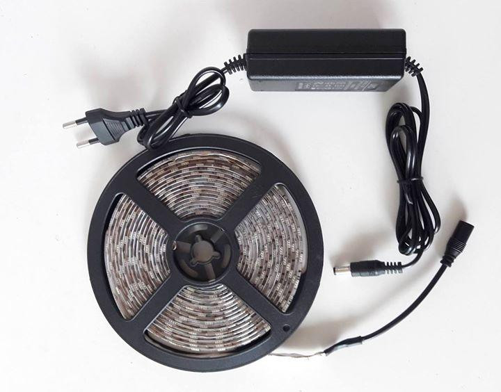 LED-стрічки (5050) Green — Зелений довжина 5 метрів Лід (ВідеоОбзор) Дніпро - фото 3