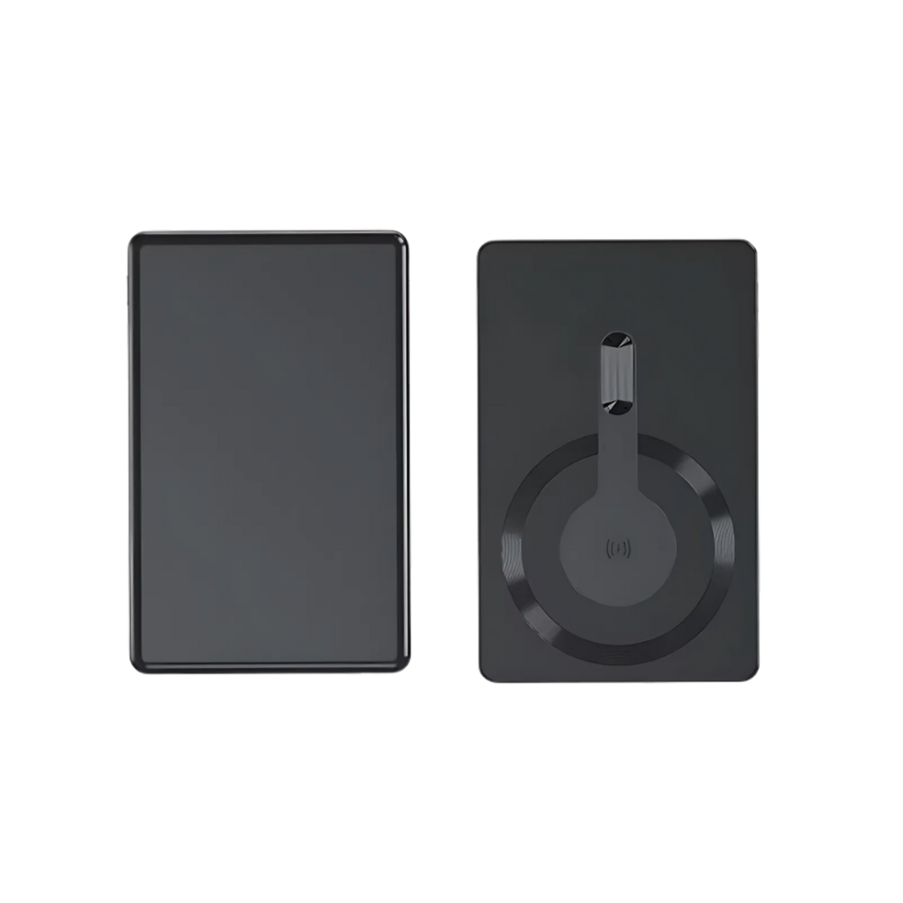 Павербанк бездротовий магнітний ультратонкий, Powerbank з бездротовою зарядкою, 10000 мАг, 20Вт Type-C black Кам'янець-Подільський - фото 4