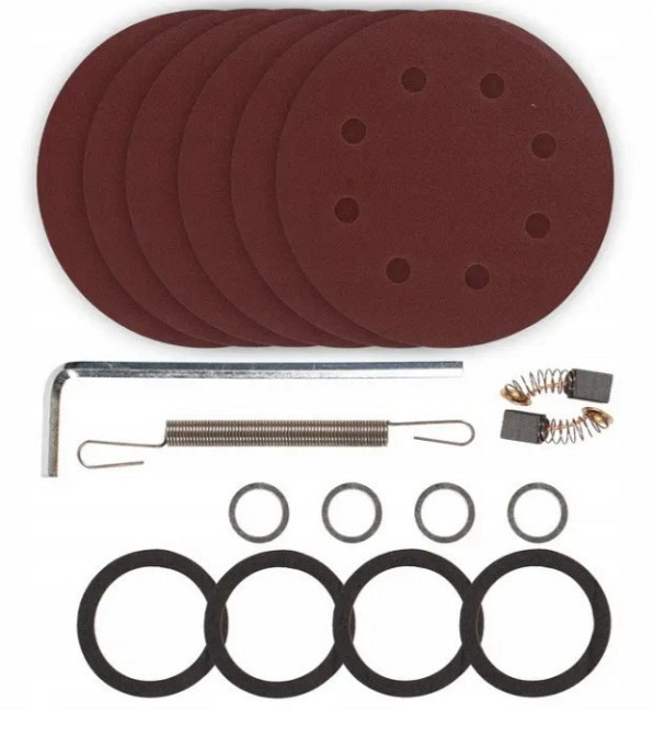 Шліфувальна машина BX-701 2200 Вт для стін та стелі з LED-підсвічуванням 360°, регулювання обертів Одеса - фото 6