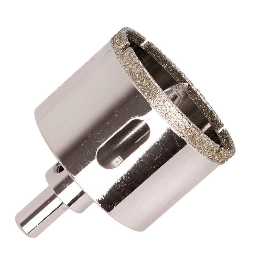 Свердло корончате алмазне по склу та кераміці 55мм з центрувальним свердлом Alloid GS-70055 Винница - изображение 2