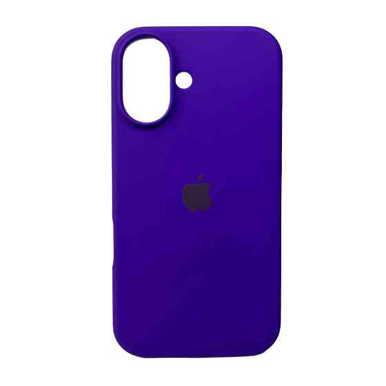 Чохол для смартфона Silicone Full Case AA Open Cam for Apple iPhone 16 22,Dark Purple Киев