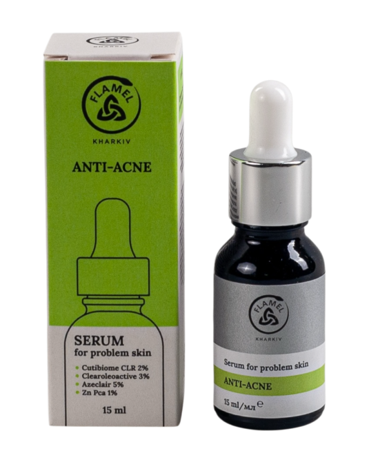 Сировотка ANTI-ACNE SERUM FLAMEL, 15 мл Дніпро - фото 1