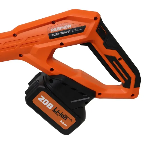 Тример для трави акумуляторний Rebiner RGTA-20/4 BL,Акумуляторний тример із безщітковим мотором 1 АКБ, 3 А/год Львів