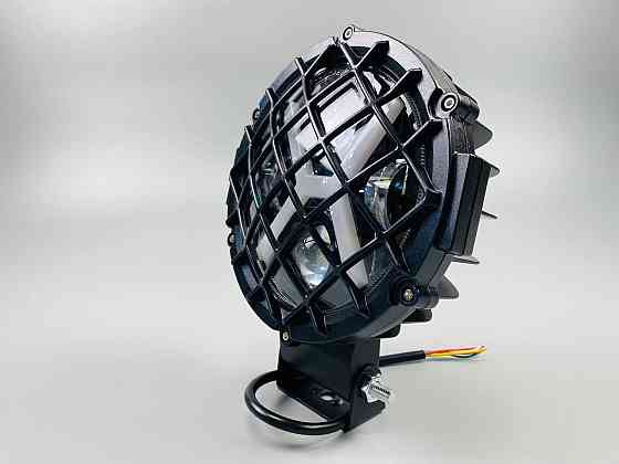 Фара головного світла LED, жовте та біле світло (ближній + дальній + DRL) 5.75 дюйма Мукачево