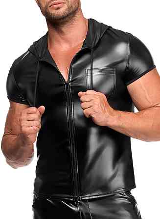 Чоловіча футболка з капюшоном Noir Handmade H085 Vexen hooded T-shirt S Sex Aura Київ