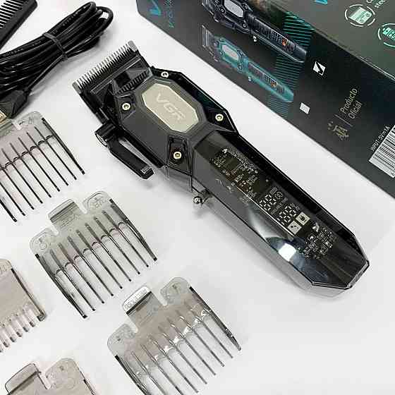 Професійна машинка для стрижки волосся VGR, Професійна машинка для стрижки волосся з насадками RJ-33 Івано-Франківськ