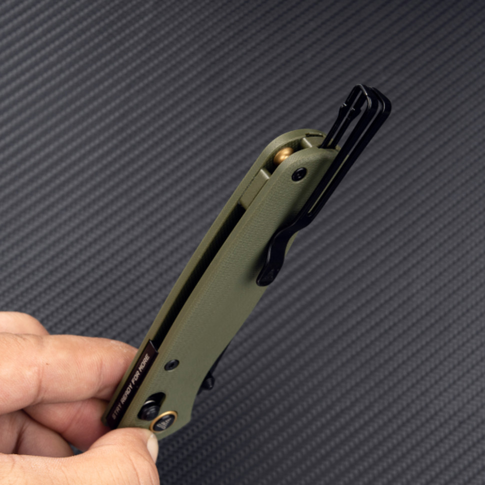 Нож складной SRM Medal 255L-GP2, зеленый Ровно - изображение 8