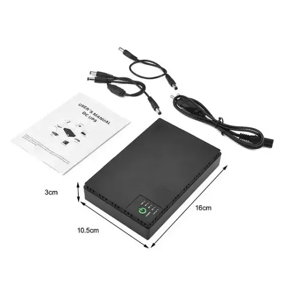 Источник бесперебойного питания для роутеров и модев DC-UPS DC1018P 10400 mAh, автономная работа до  Киев