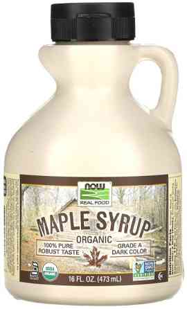 Кленовий сироп Now Foods Maple Syrup Real Food 473 мл Київ