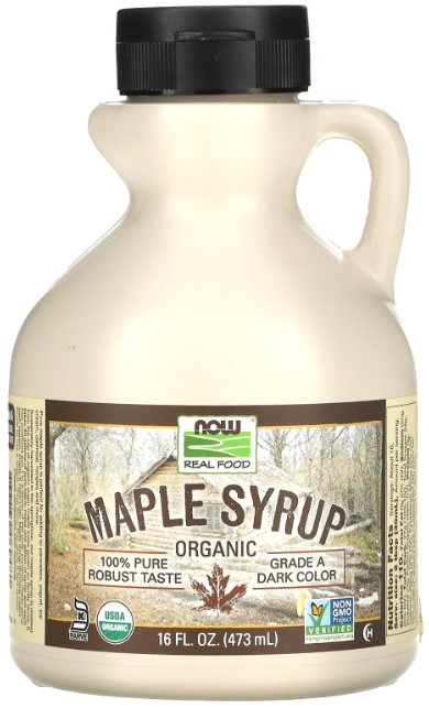 Кленовий сироп Now Foods Maple Syrup Real Food 473 мл Київ - фото 1